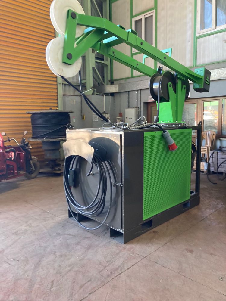 Gemi Üzeri Çalışan Otomatik Kablo Sarma Tamburu 