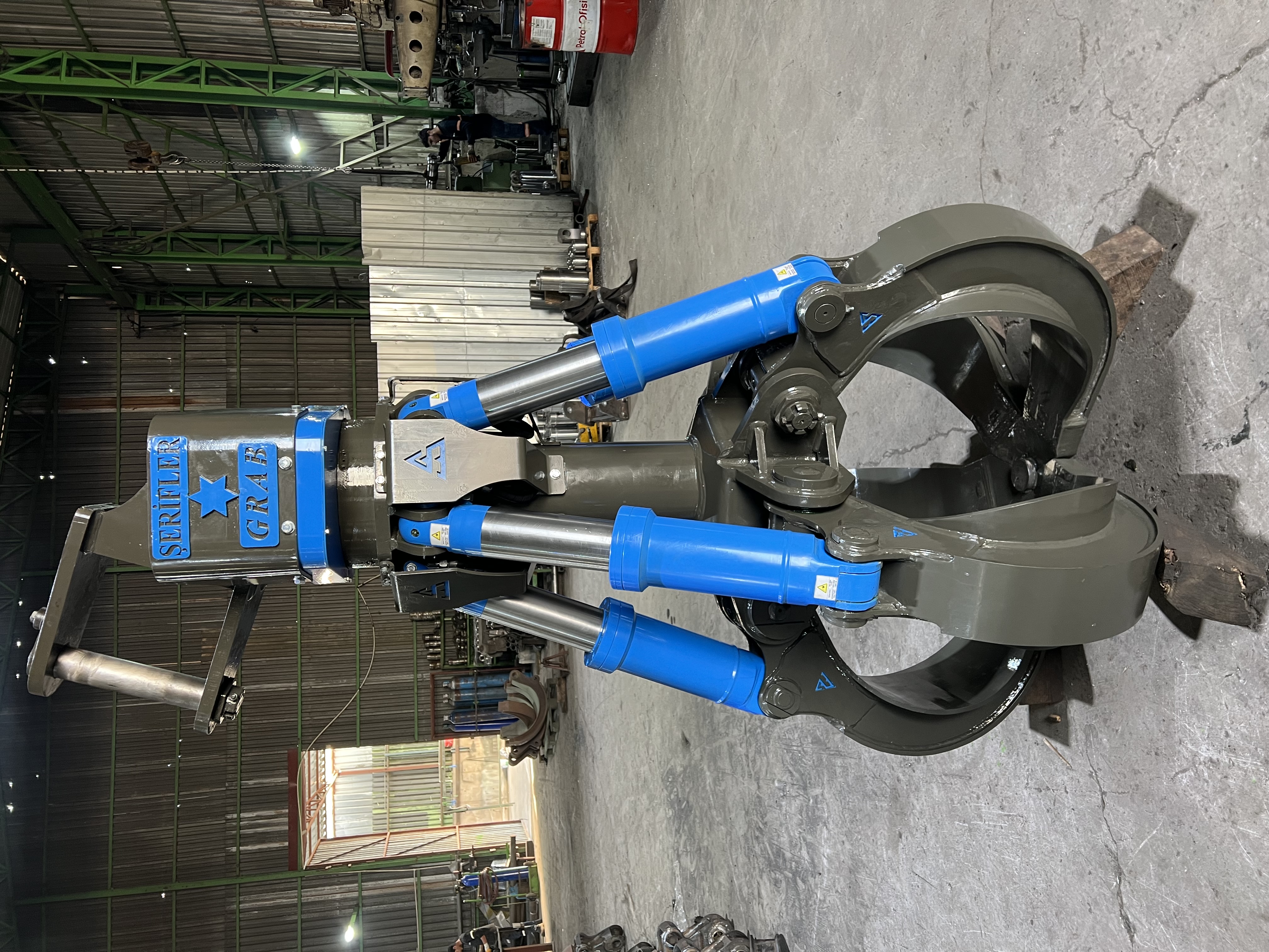 0.6 m³ Döner Başlıklı Hurda Polip 