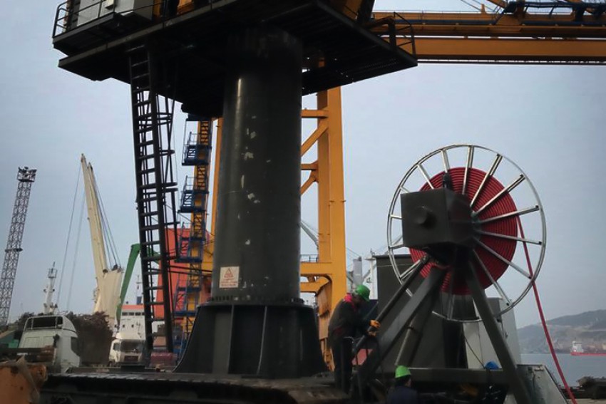 Geniş-Tek Sarım Kablo Sarma Tamburu 