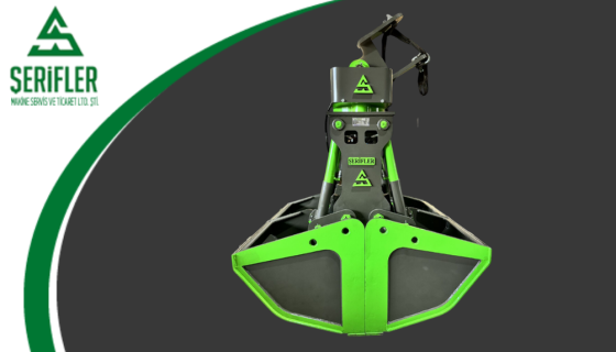 3 m³ İki Ağızlı Döner Başlıklı Hidrolik Kapma