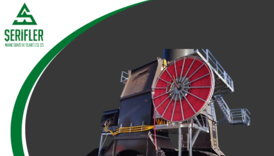 Geniş-Tek Sarım Kablo Sarma Tamburu